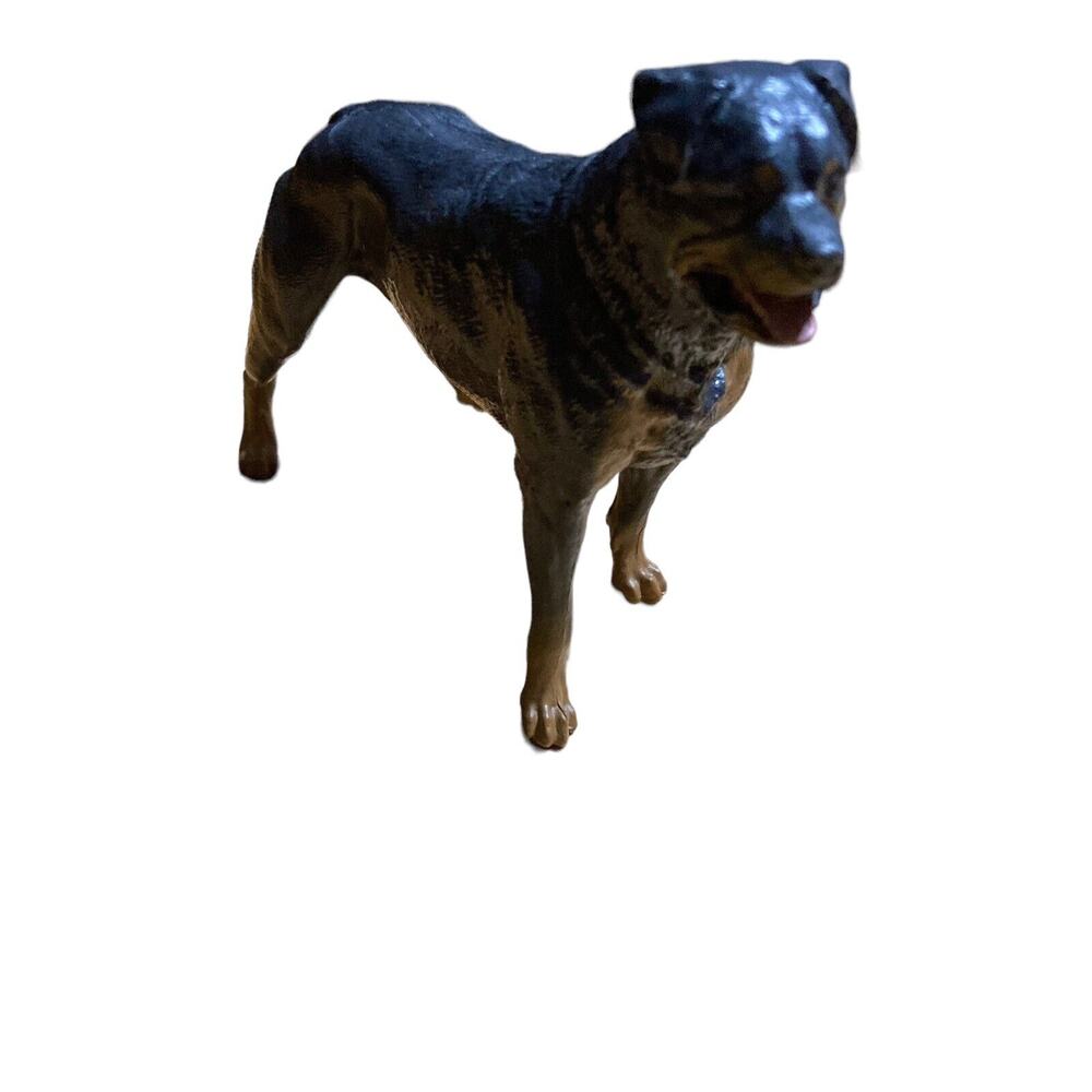 rottweiler figure Rottweiler Standing Toy Figure Dog Figure Toy
